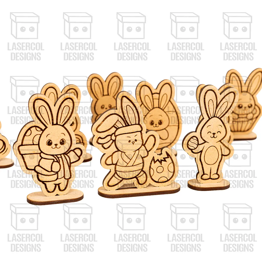 Easter Cutouts With Base Set 7 - Laser Cut Files product image (9)