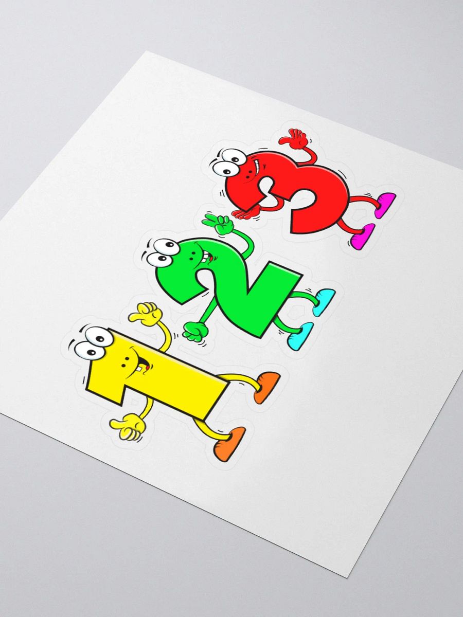 123 CARTOON CHARACTER STICKER product image (7)