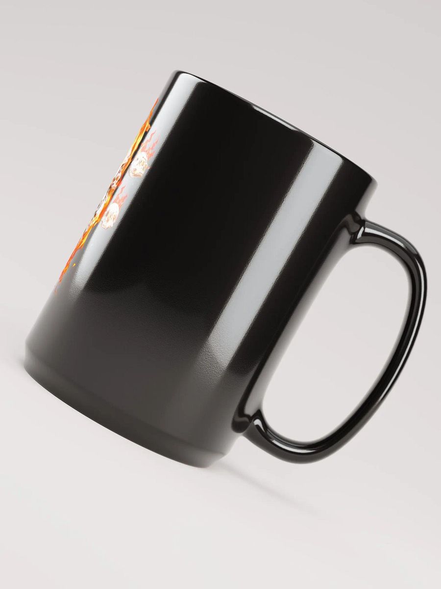 Flaming Bass Skull - 15 oz Mug product image (6)