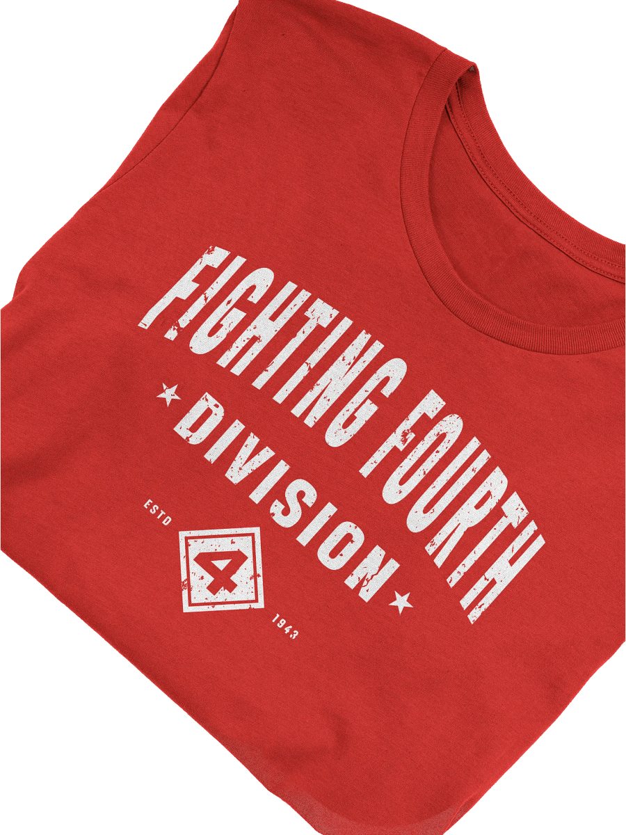 Fighting Fourth - 4th Marine Division "Distressed" T-Shirt product image (40)