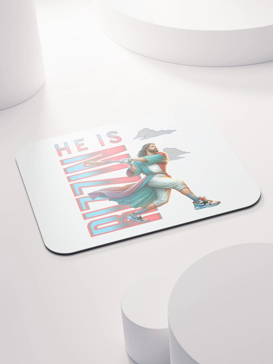 He Is Rizzin Baseball Mouse Pad product image (4)