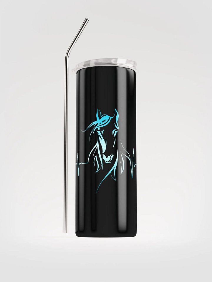 Horse Heartbeat Stainless Steel Tumbler product image (1)