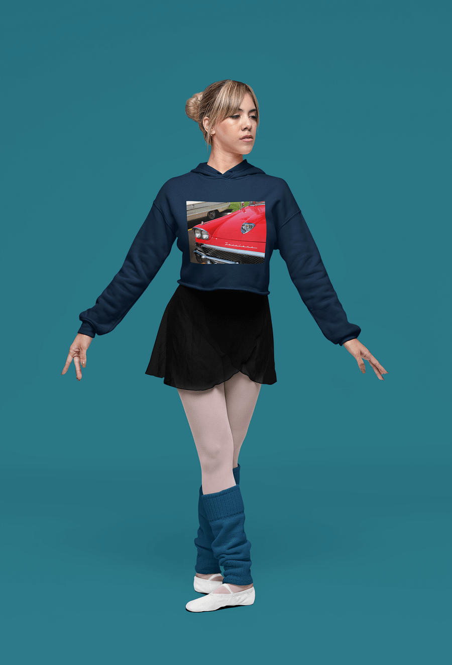 Candy Apple Classic Cropped Sweatshirt product image (5)
