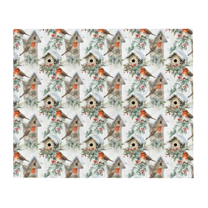 Winter Bird Blanket product image (1)