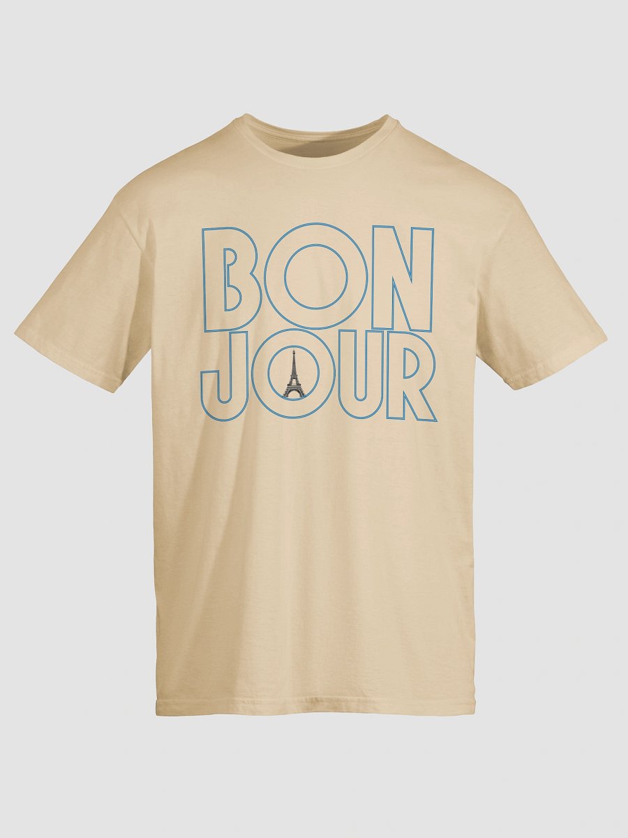 Bonjour - Minimalist Aesthetic Tee - Unisex T-Shirt product image (35)