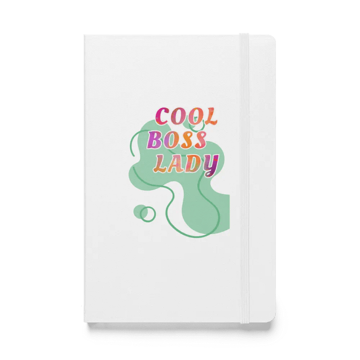COOL BOSS LADY Hardcover Bound Notebook gift for boss product image (1)