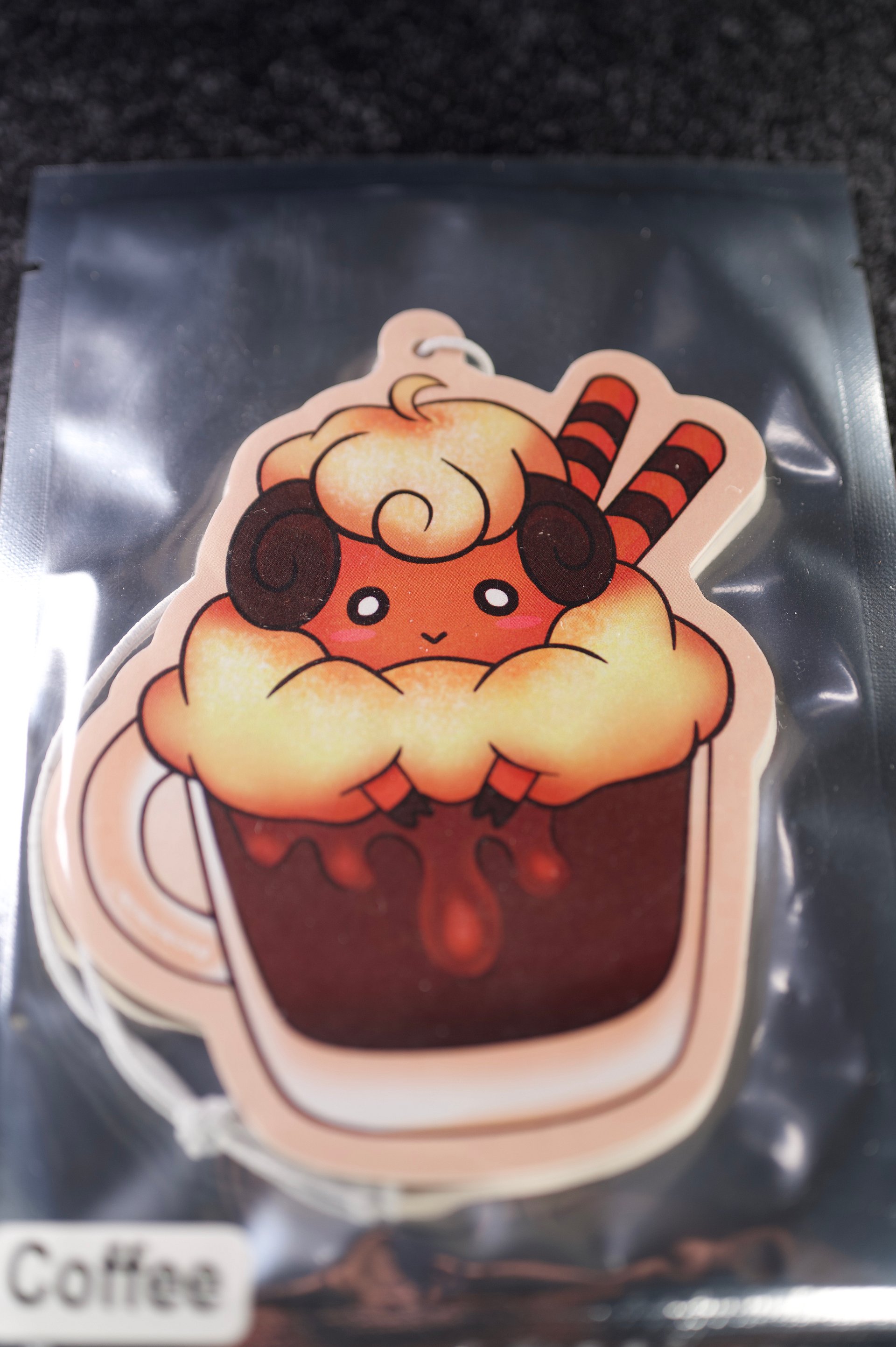 Air Freshener - Zodiac Drink - Cappuccino Lamb w/ Coffee Cookie Sticks product image (4)