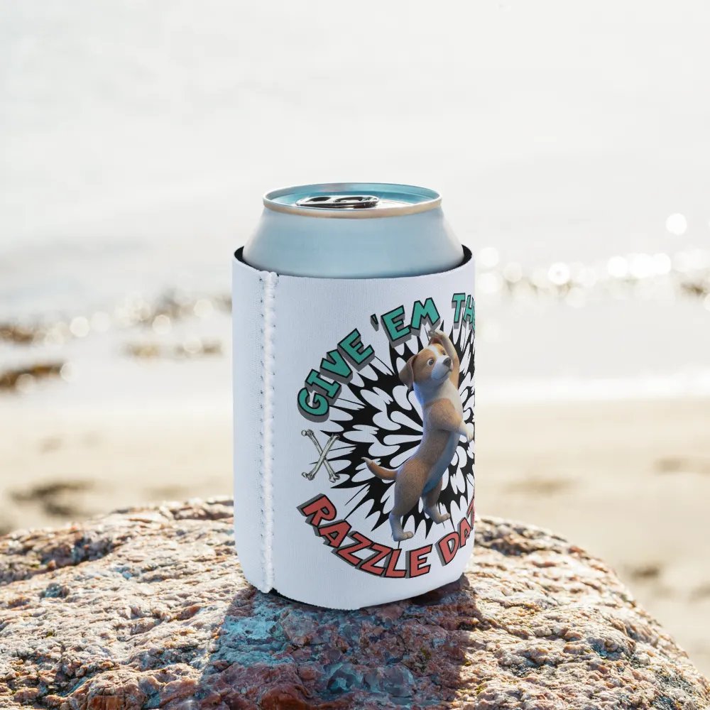 Razzle Dazzle Dog Canine Can Cooler product image (9)