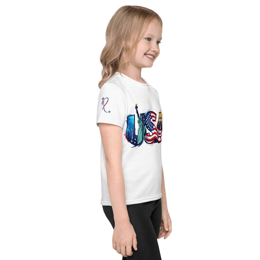 USA Kids Crew Neck T-Shirt product image (4)
