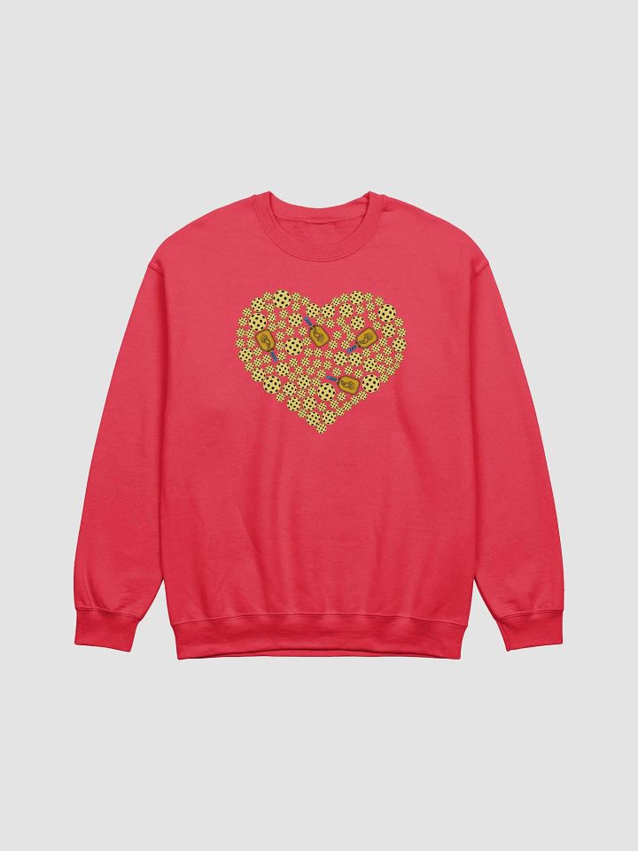 Pure Heart Pickleball Wild Unisex Crewneck Sweatshirt product image (1)