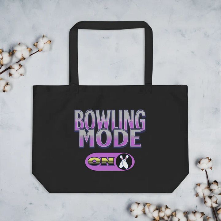 Bowling Mode On Organic Tote product image (2)
