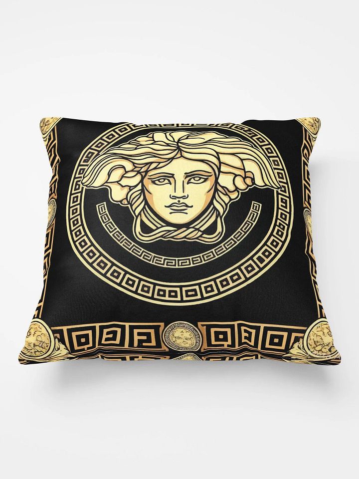 Golden Versace inspired All-Over Print Pillow product image (1)