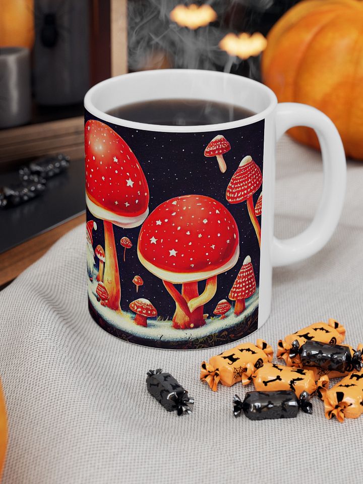 Magical Christmas Toadstool Gnome Mug product image (1)