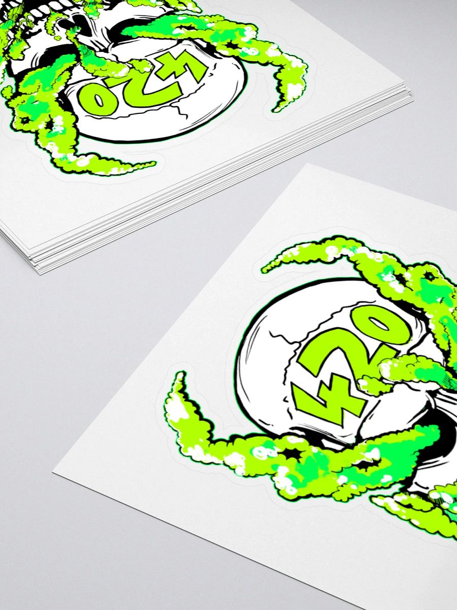 Sativa Skull Sticker product image (4)