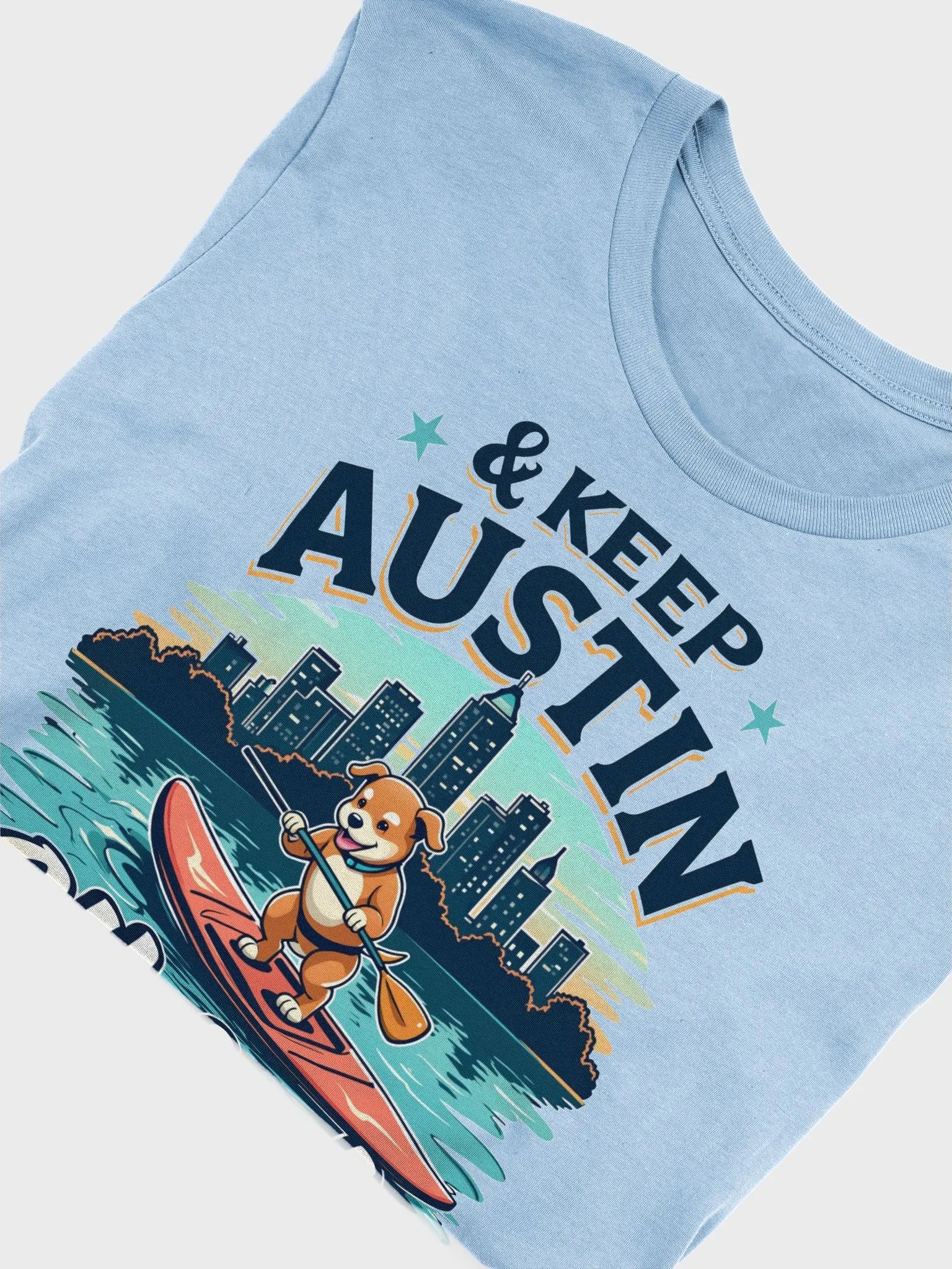 Austin Adventure Dog T-Shirt product image (47)
