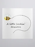 Anxious Bee Sticker product image (1)