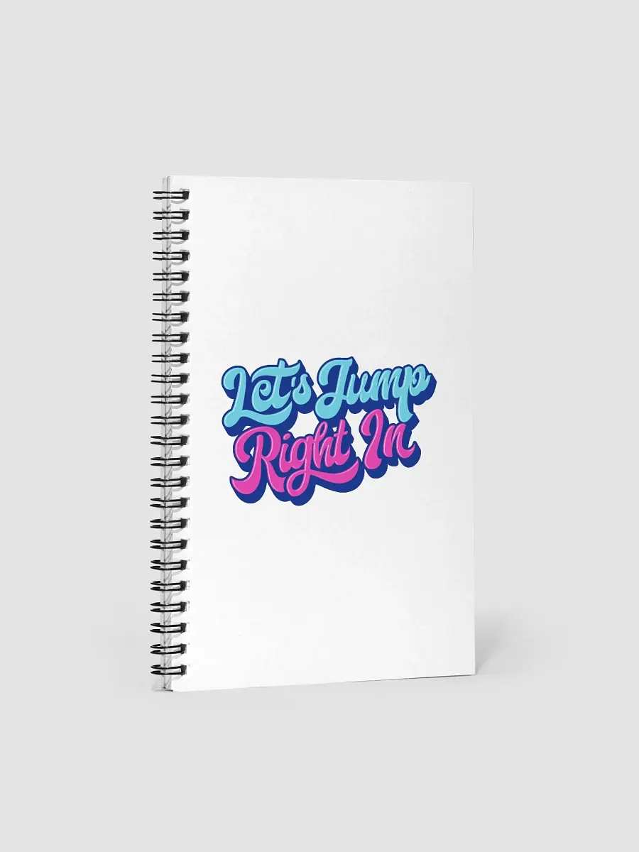 Let's Jump Right In: The English Confidence Notebook product image (1)