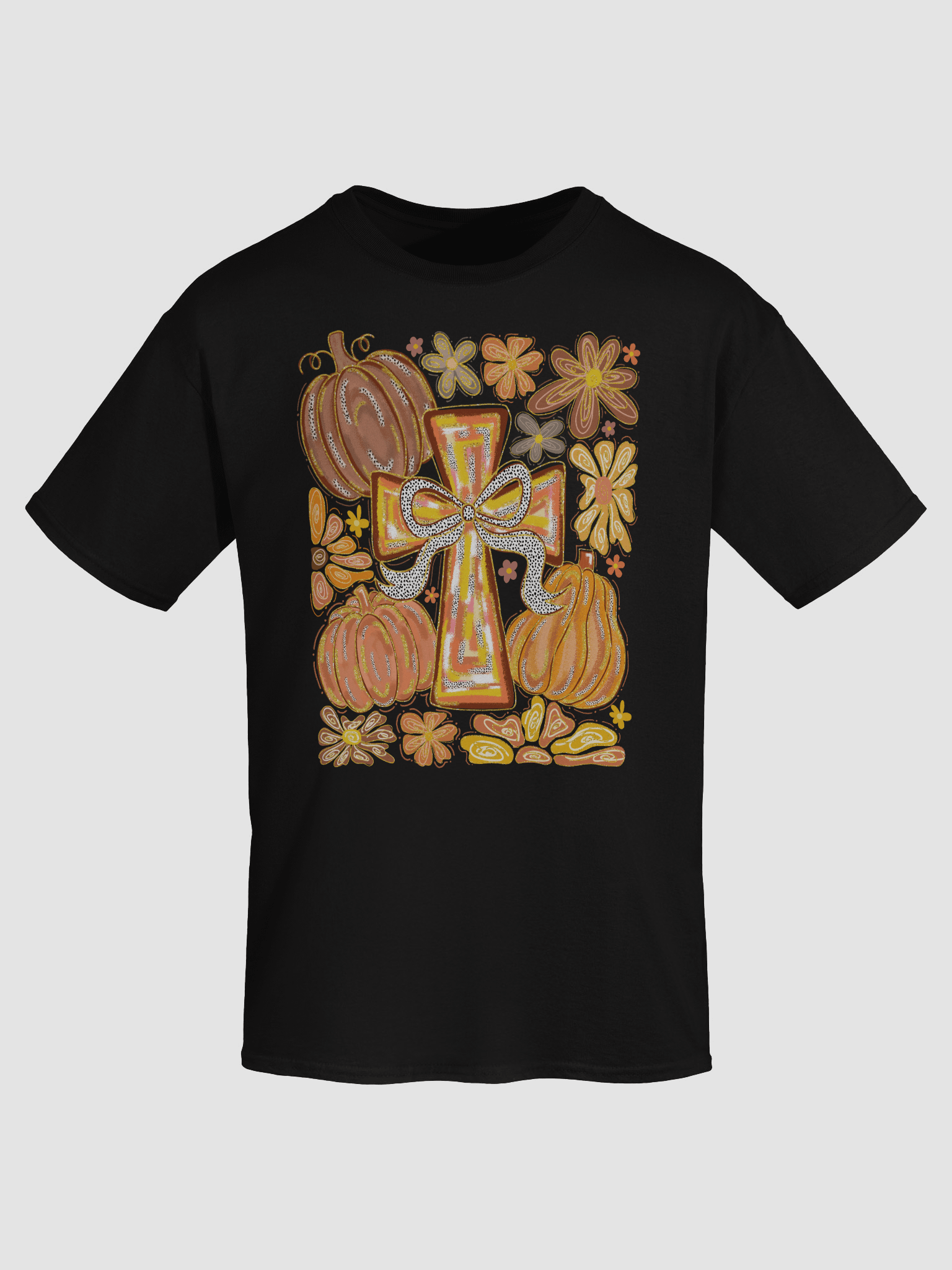 Pumpkin Cross T-Shirt product image (77)