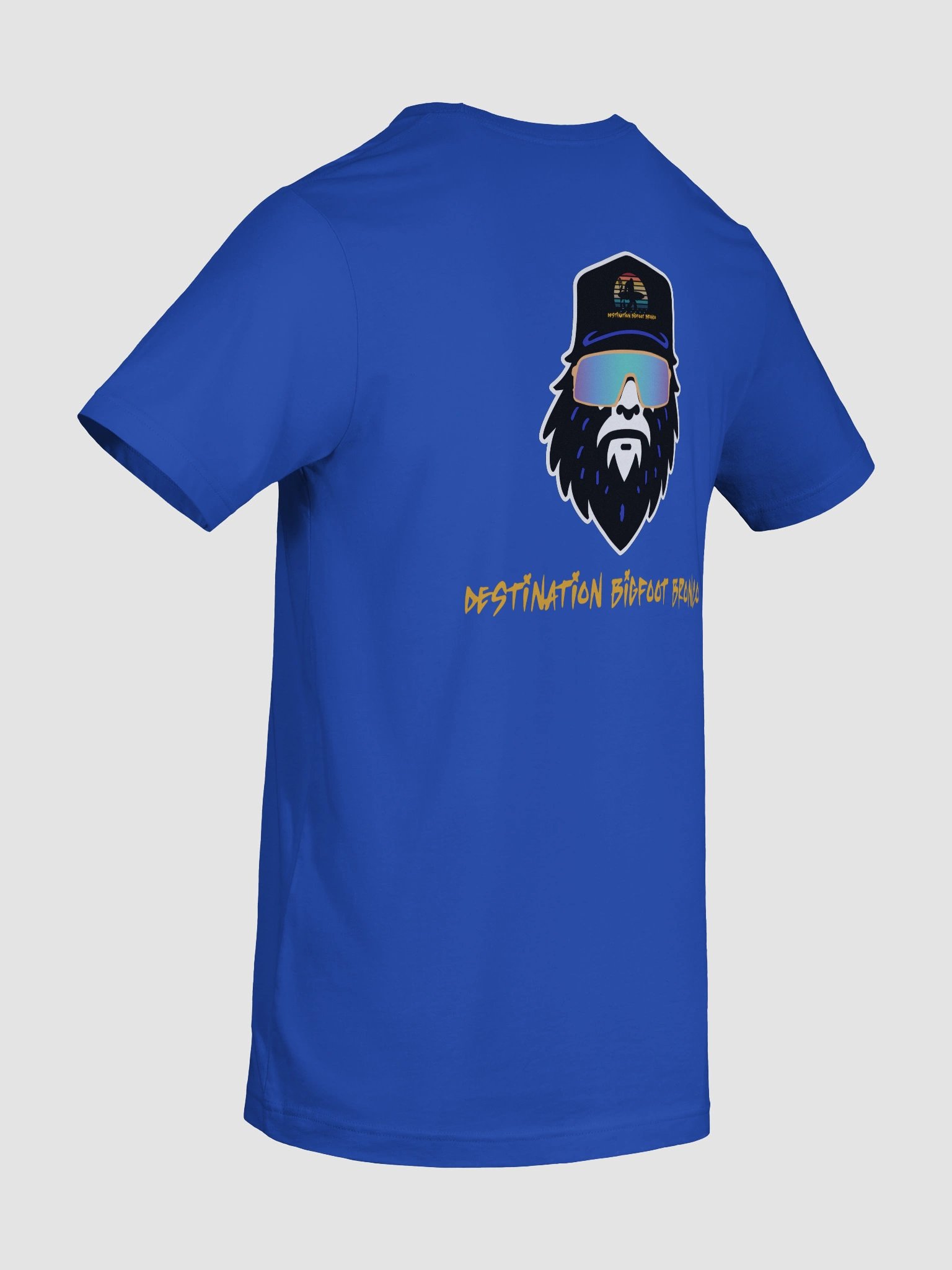 Destination Bigfoot Bronco Bigfoot T-Shirt (Blue) product image (10)