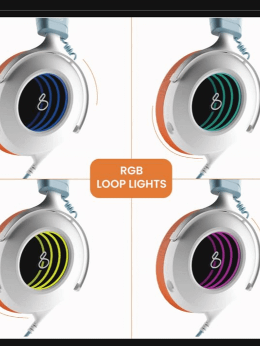 Click to see full view Armor Version.H1 Wired Over Ear Gaming Headphones with Mic (Detachable) | 50mm Neodymium Drivers with 7.1 Surround Sound & Noise product image (3)