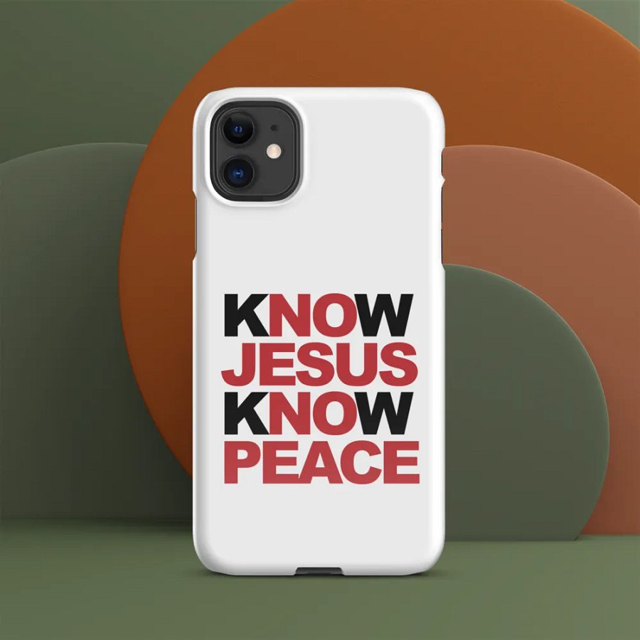 'KNOW JESUS' Phone cover product image (29)
