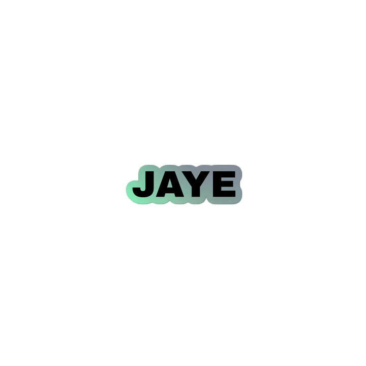 JAYE HOLOGRPAHIC STICKER product image (2)