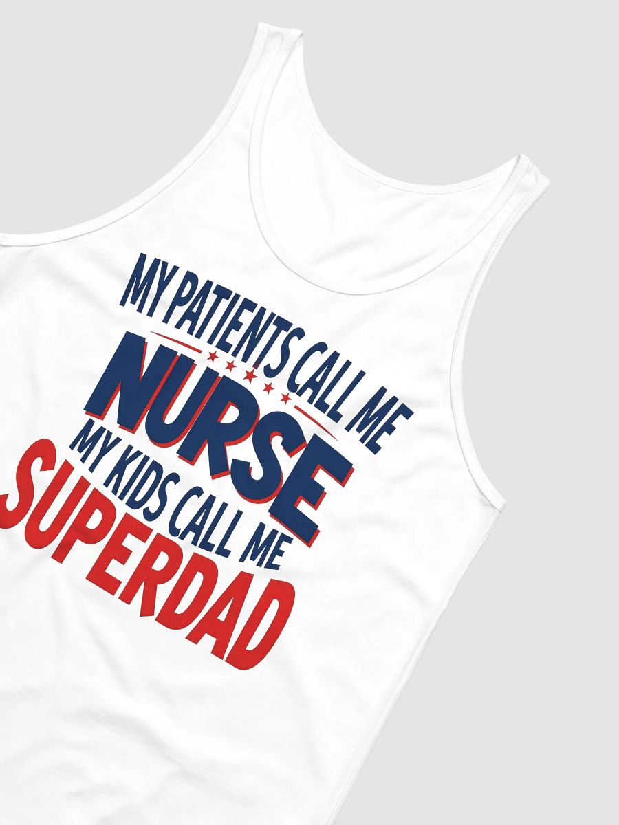 Superdad Nurse Graphic Tank product image (14)