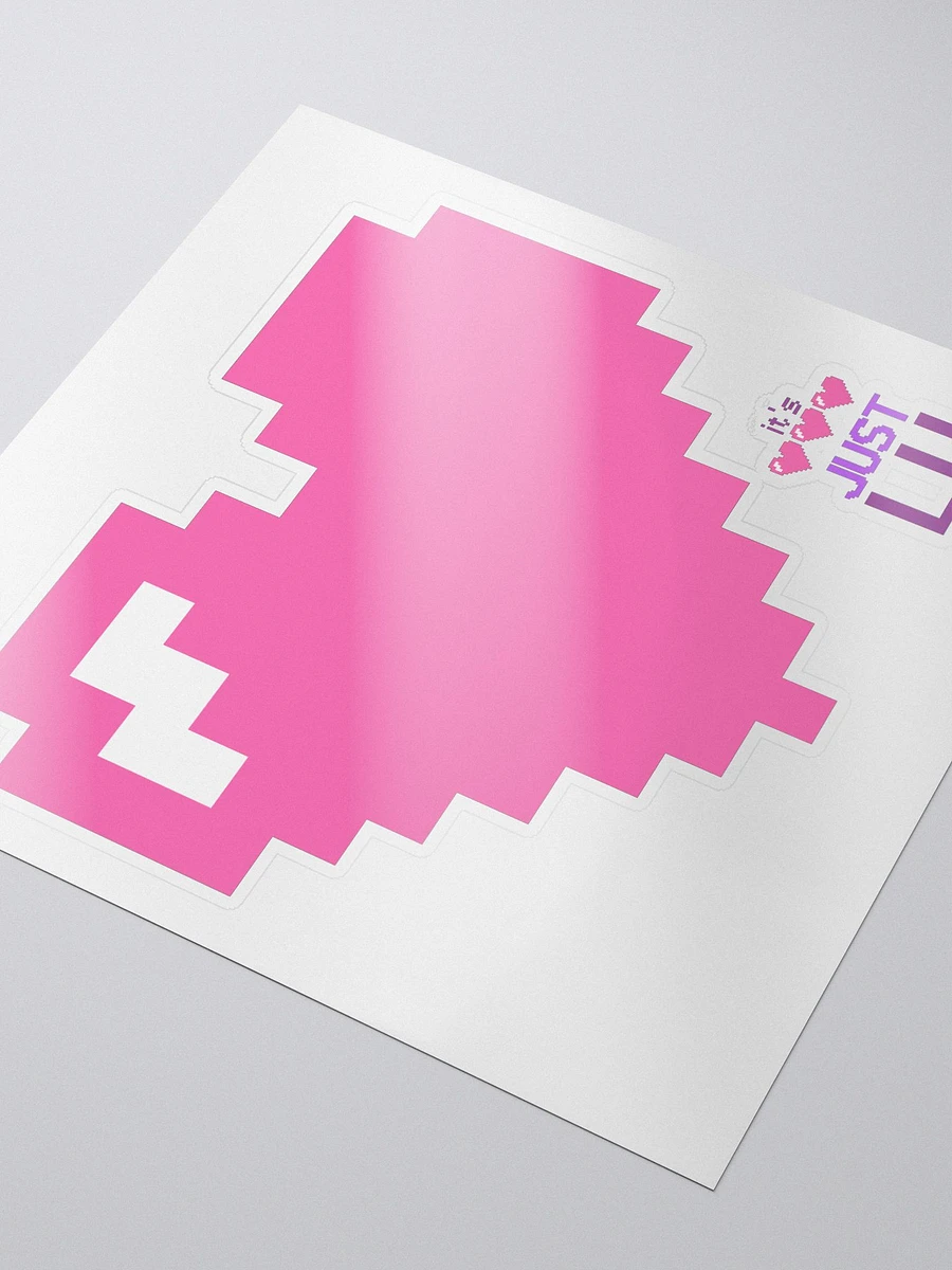 Pixel Heart Sticker product image (3)