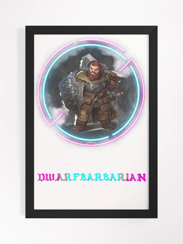 Barbarian Framed wall art product image (7)
