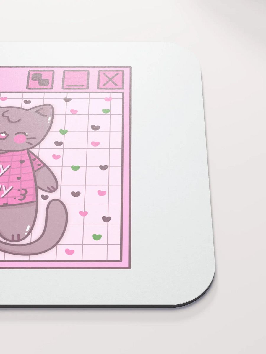 Silly Lil Guy Pink Mouse Mat product image (5)