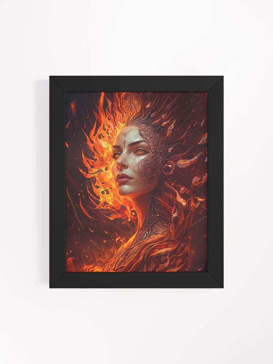 Ember Goddess Awakening - Framed Print product image (46)