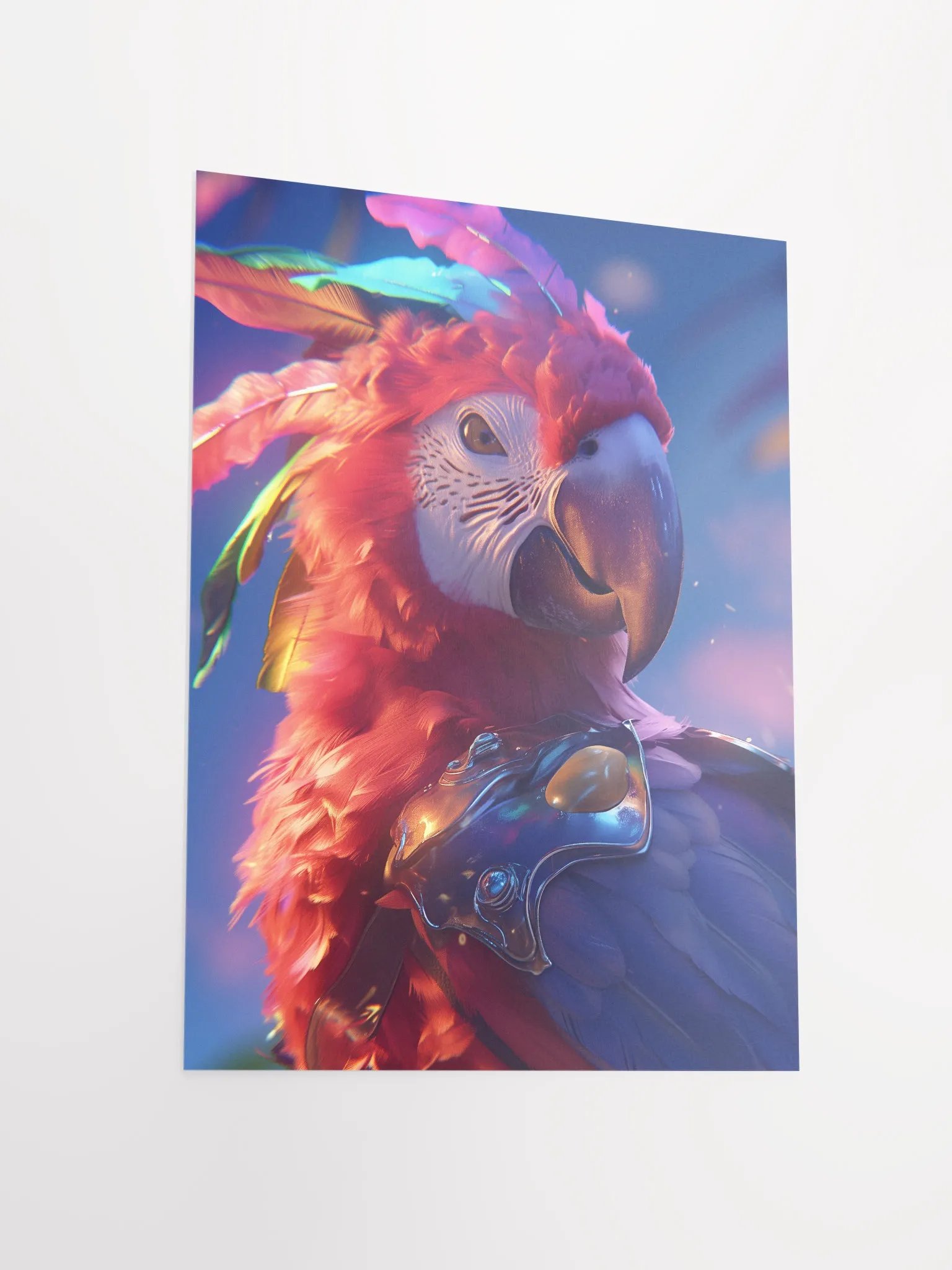 Majestic Parrot Fantasy Poster product image (6)