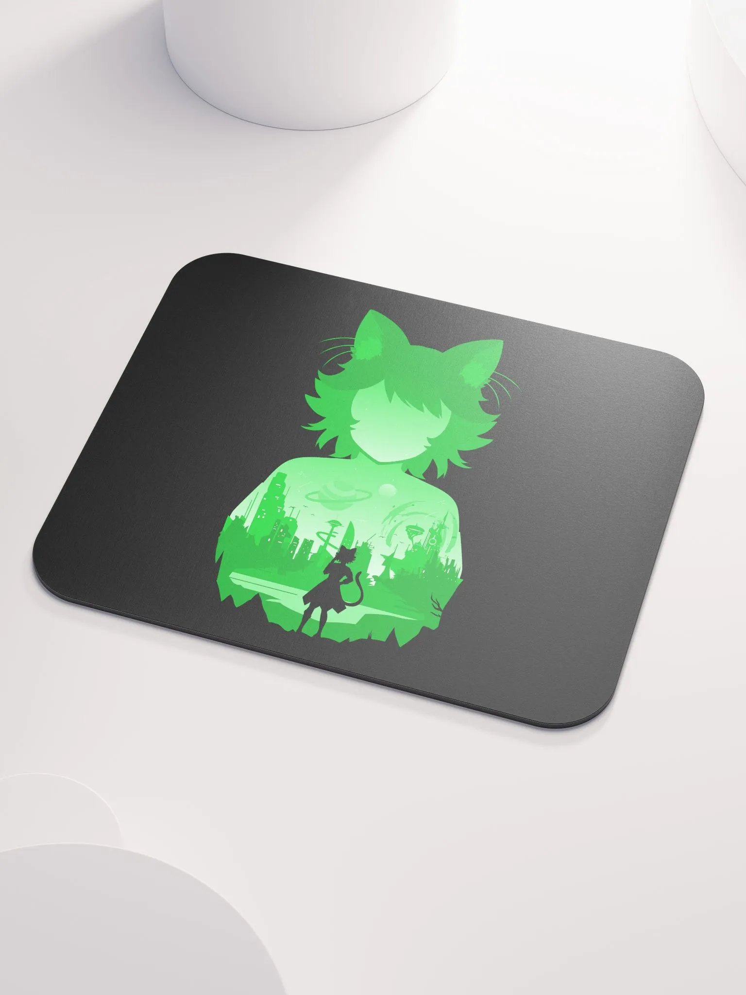 Cyber Kitty (Mouse Pad) product image (1)