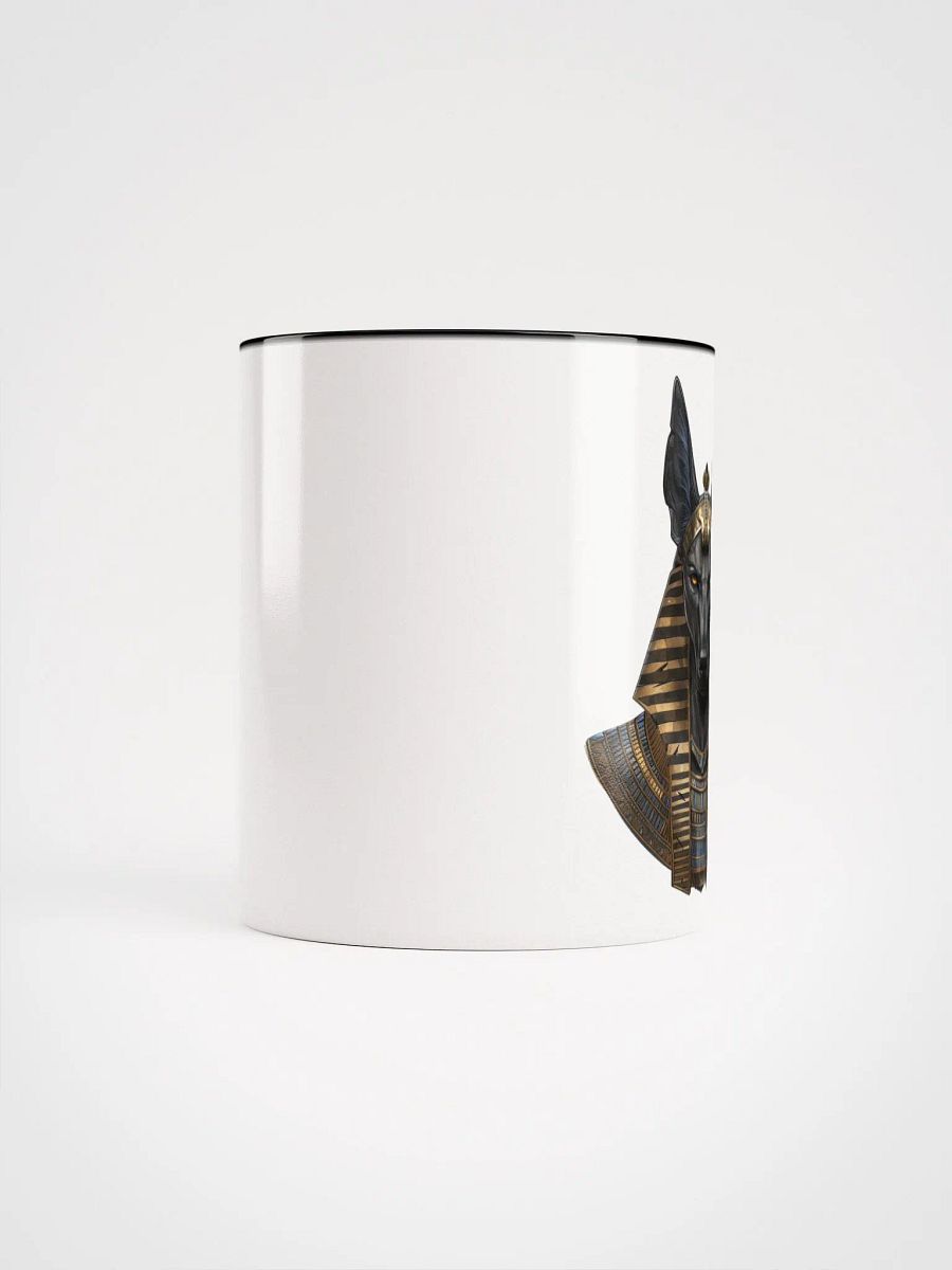 Anubis - The God of the Dead Ceramic Mug with Black Color Inside product image (9)