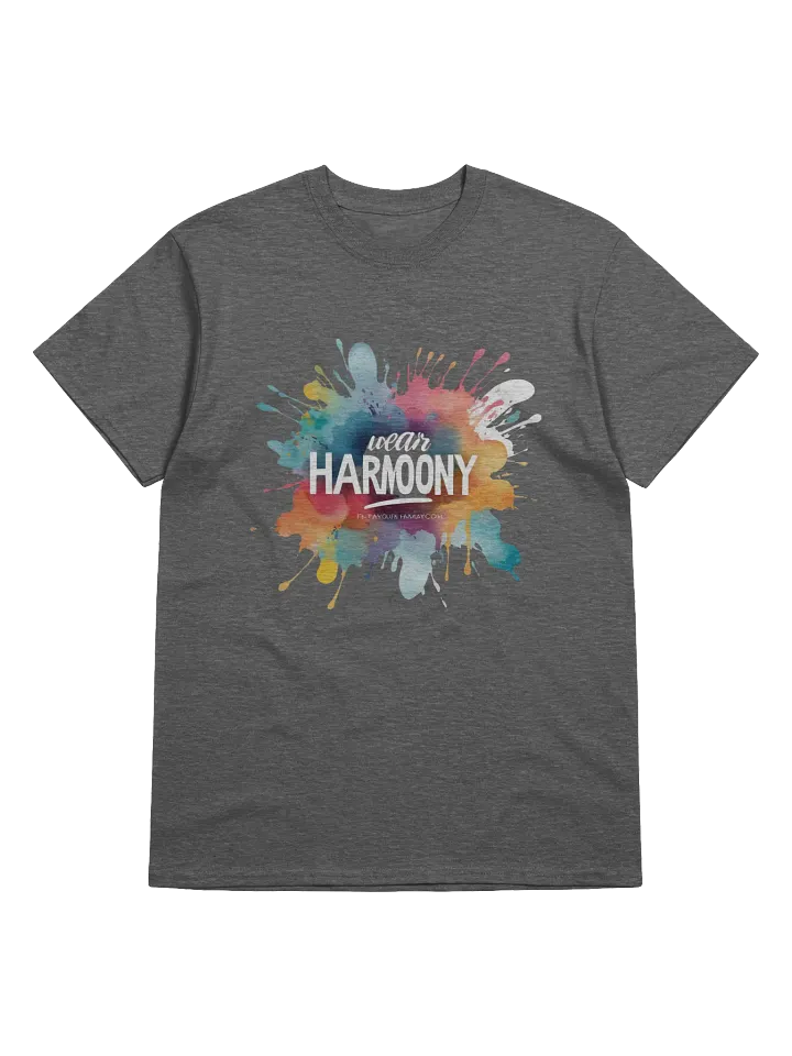 Harmonious Splash Tee, Artistic Style Gift, Creative Statement Shirt product image (1)