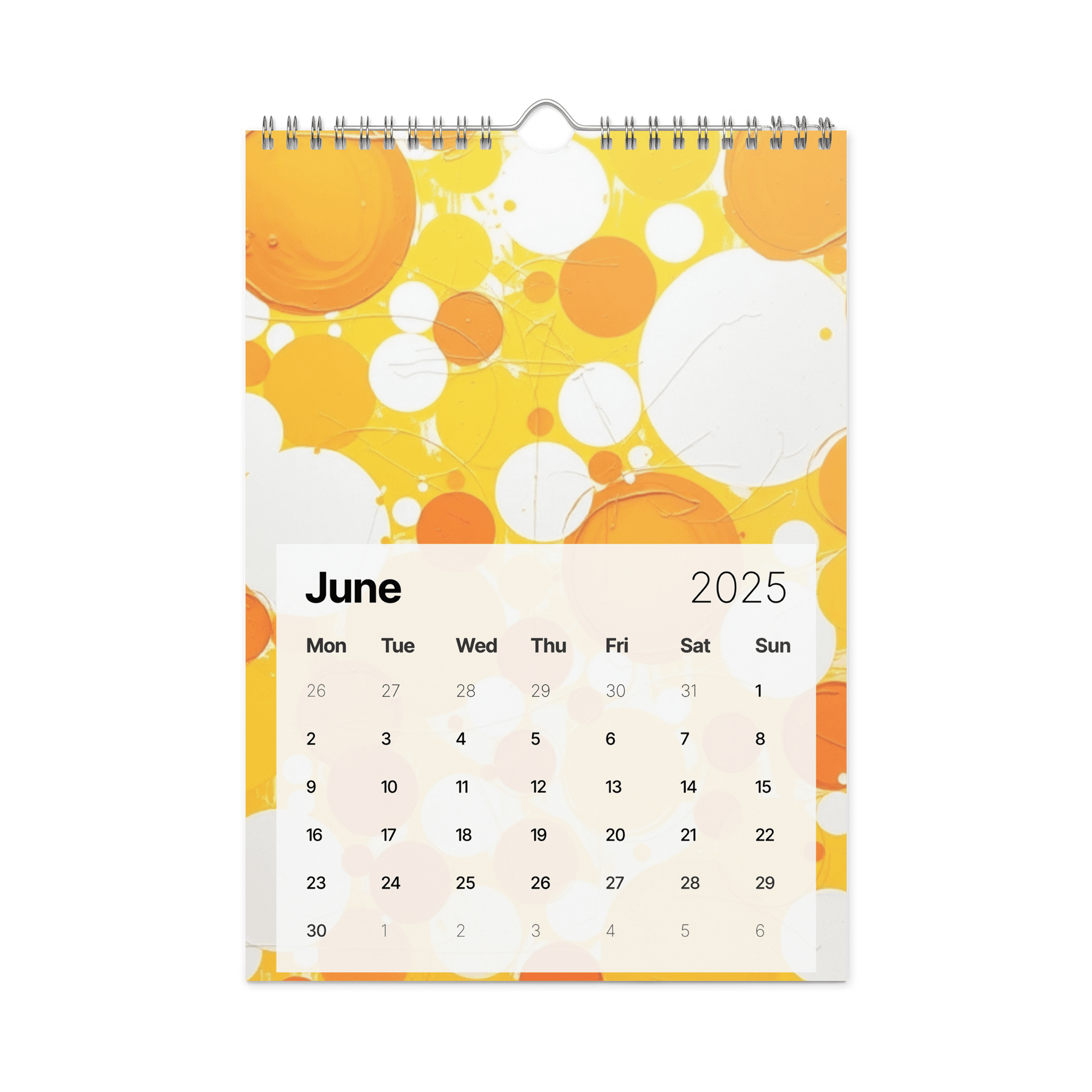 ART ABSTRACT WALL CALENDAR 2026 product image (8)
