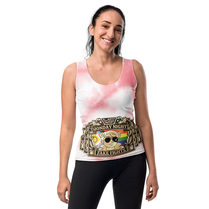 MNFF Title Belt Pink Tie Dye 