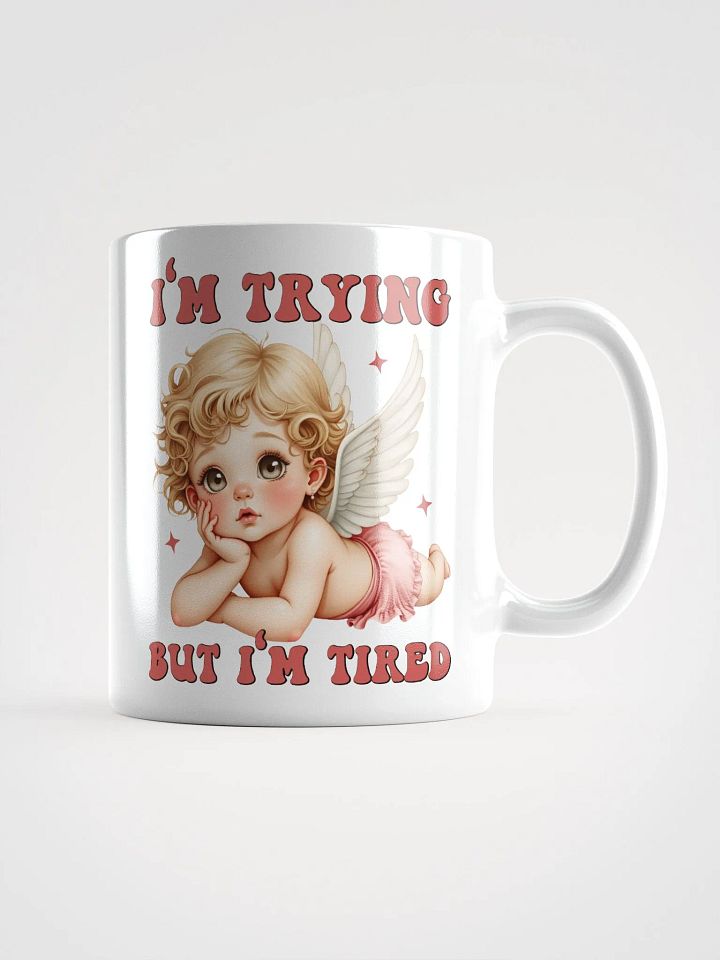 Cherub Confessions White Glossy Mug product image (1)