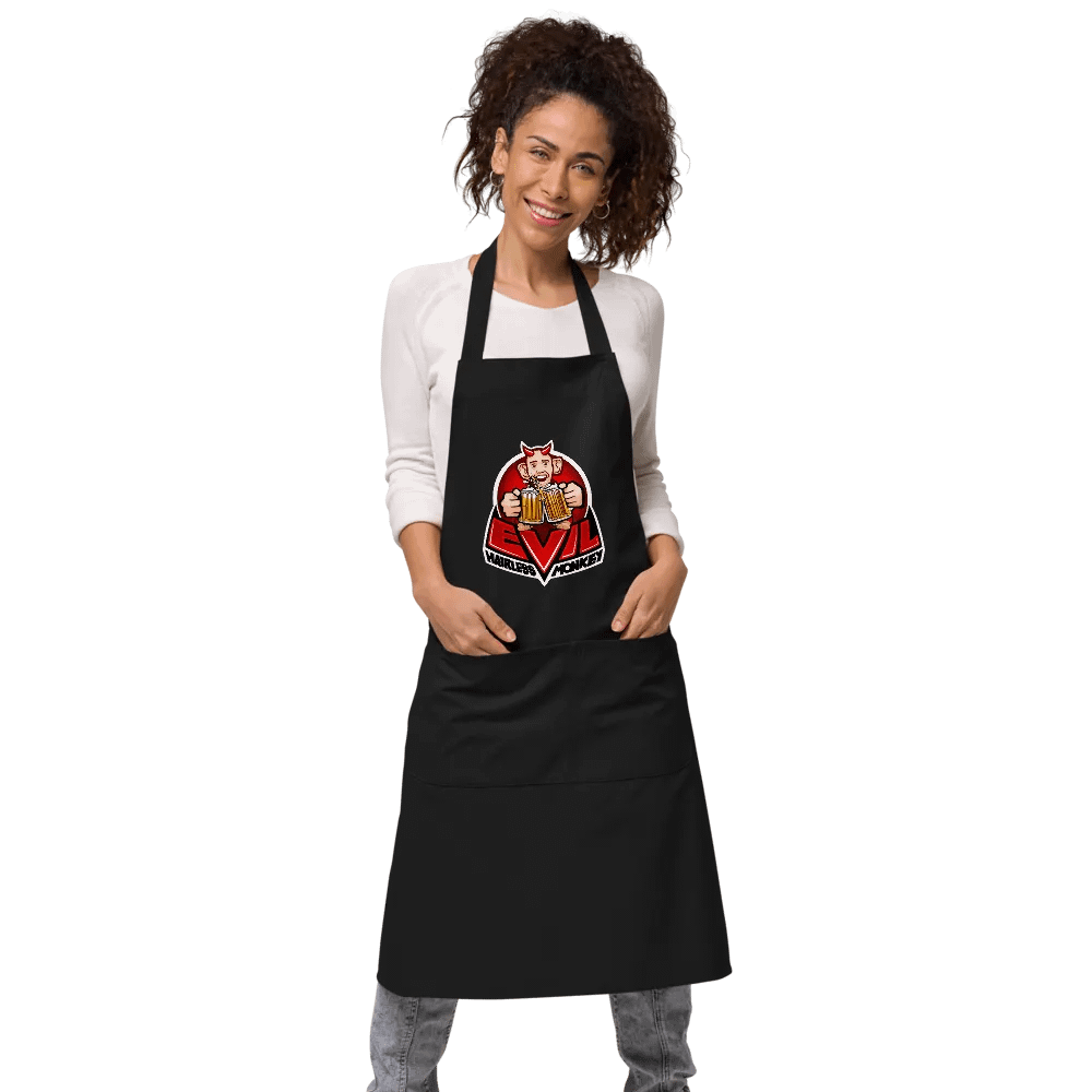 Evil Hairless Monkey Apron product image (8)