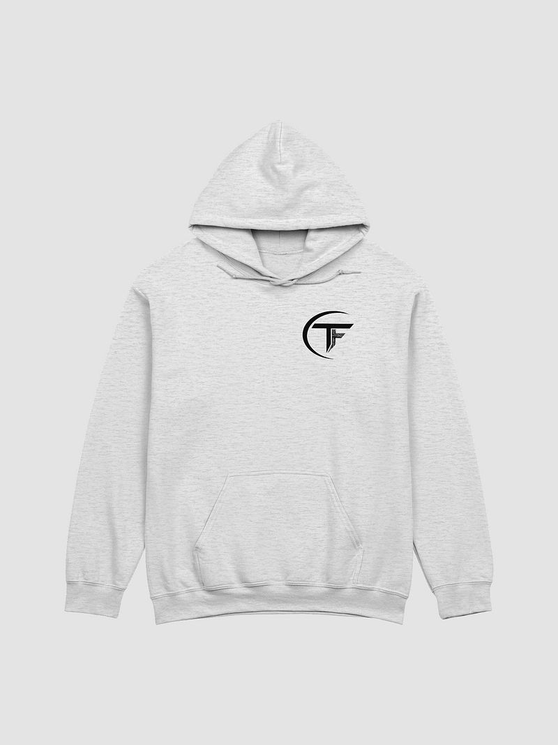 TF - Front & Back Black Logo Hoodie