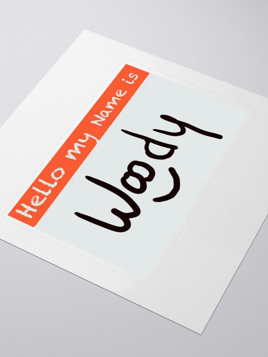 My Name is Sticker product image (8)