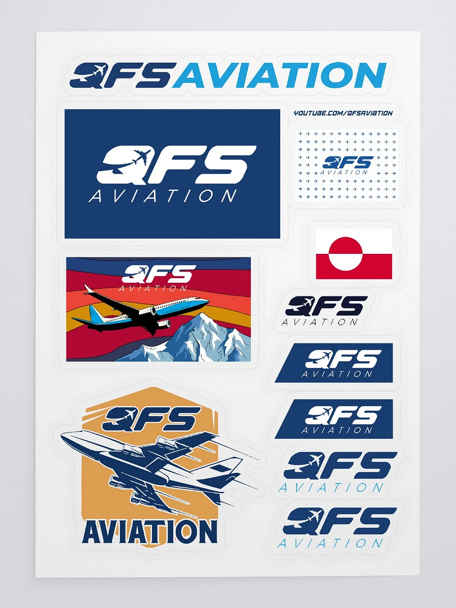 QFS Aviation Sticker Sheet product image (3)