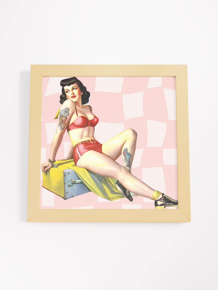 Vintage Pinup Framed Poster product image (18)