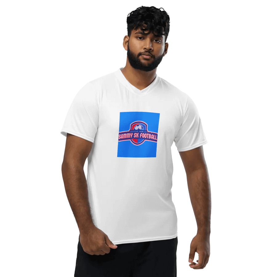 Sammy Sk Football YouTube Support V-Neck T-Shirt product image (1)
