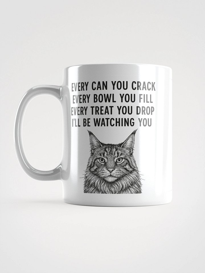 I’ll Be Watching You Maine Coon Mug product image (2)