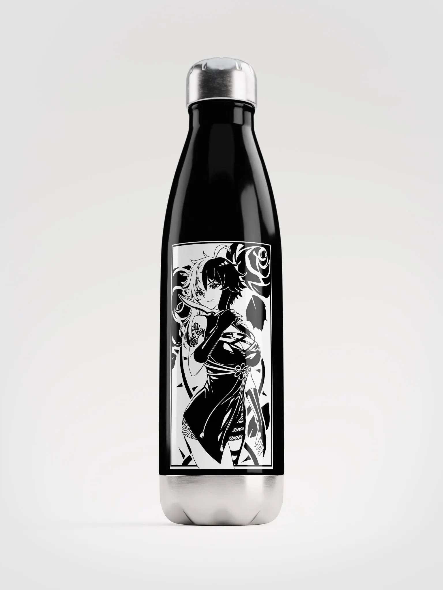 Roses Water Bottle (Steel) product image (1)