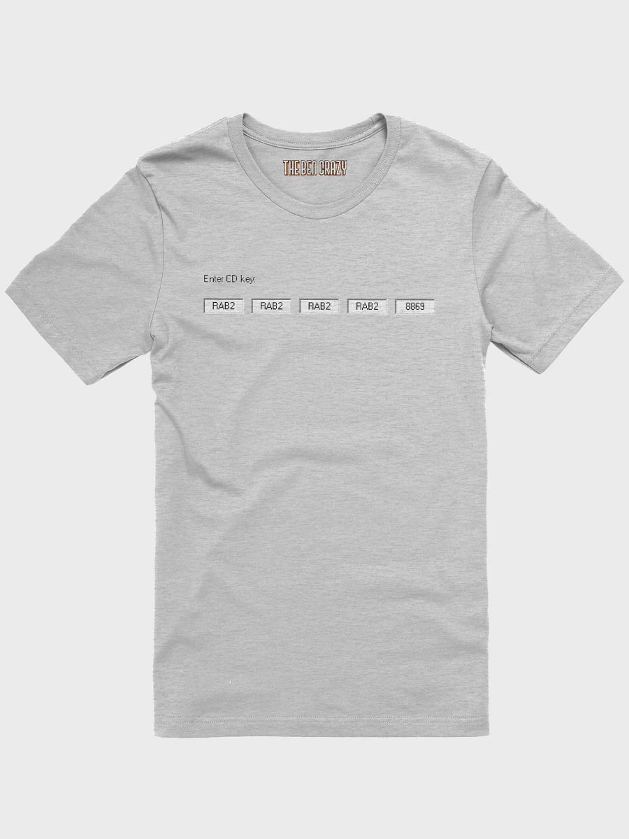 Enter CD key White T-Shirt product image (1)