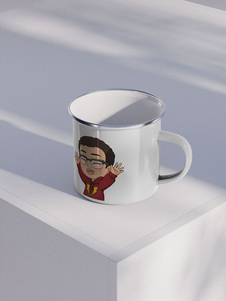 Hyped Up Enamel Mug product image (2)