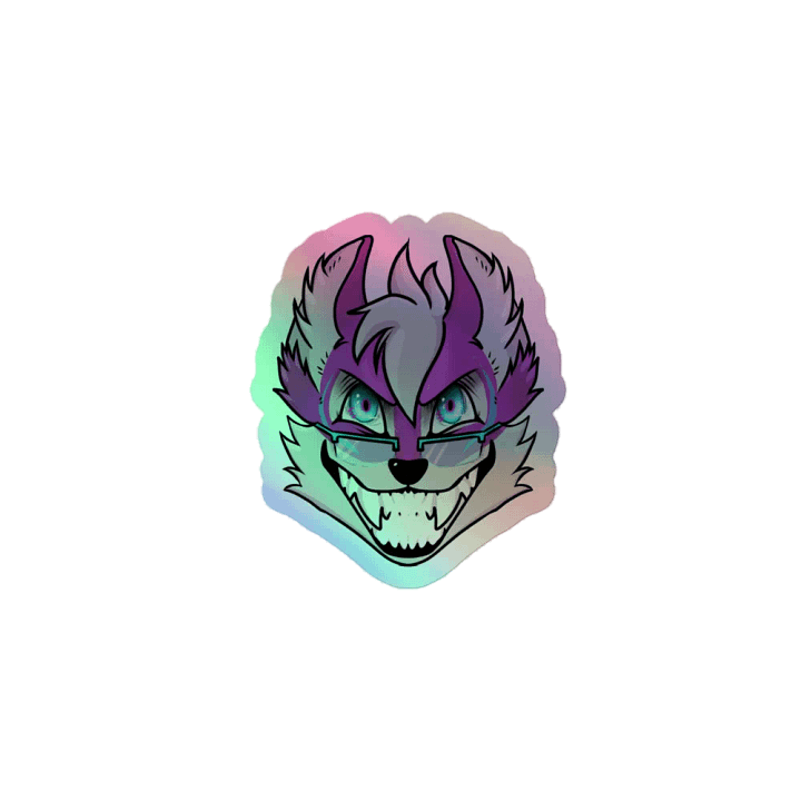 Holographic rare foil edition sticker limited edition product image (1)