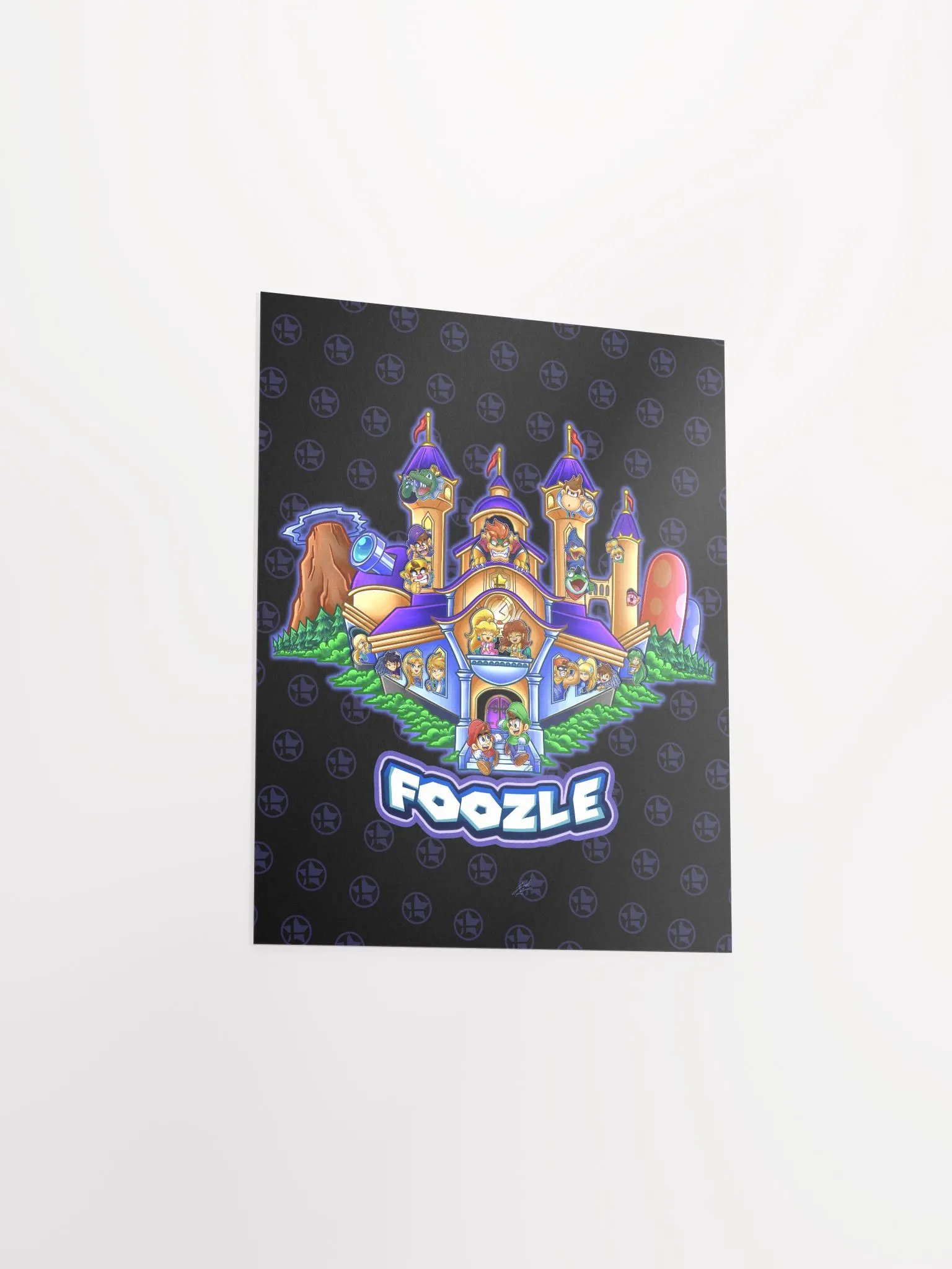 Foozle Castle Print product image (3)